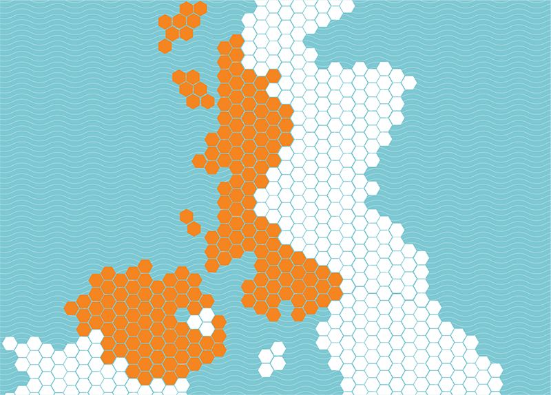 honeycomb region map